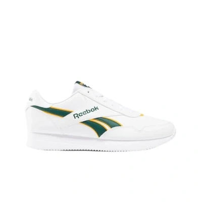 Image of Reebok Unisex Jogger LITE Running Shoes, White/COLLEGIATEGRN/FIERCEGLD, 4 UK