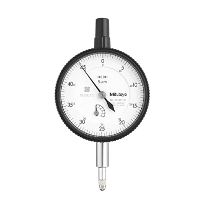 Image of Mitutoyo 2124A 10 Dial Indicator DG 0.005 Grad, 0 5mm Range