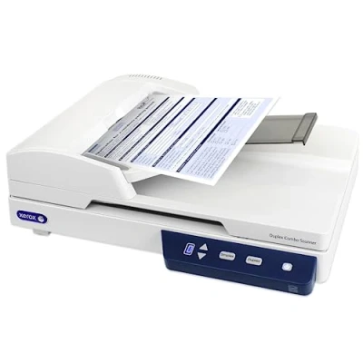 Image of Xerox Duplex Combo scanner Document Contact Image Sensor (CIS) 216 x 2997 mm 600 dpi ADF (35 sheets) up to 1500 scans per day USB 2.0