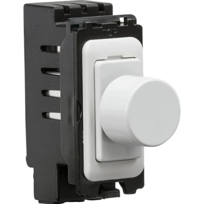 Image of Knightsbridge 5 400W (5 150W LED) 2 Way Intelligent Dimmer Module (Grid or Plate Mounting)