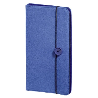 Image of Hama Case for CDs/DVDs 48 Disc Capacity Felt Blue