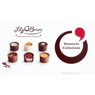 Image of Lily O&#039;Brien&#039;s Desserts Collection Gift Wrapped 210g