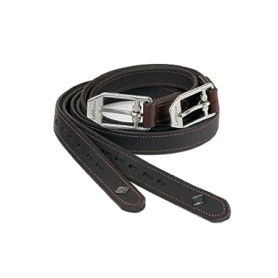 Image of LeMieux Vector Stirrup Leathers 130cm Black