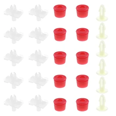 Image of Create idea 52Pcs Door Gasket Strip Trim Clips Replacement 0009902192 A0131853585 Compatible with Mercedes W123 Accessories Plastic