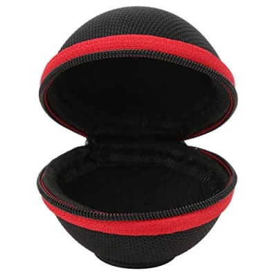 Image of VGEBY Billiard Ball Case, Clip On Cue Case Holder Circle Storage Bag Training Aluminum Alloy Buckle