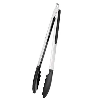 Image of Vogue Ladle Black Handled 340mm 13 1/2&quot; 130ml 6fl oz