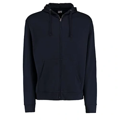 Image of Kustom Kit Men&#039;s Superwash 60 Klassic Hooded Jacket Hoodie, Blue (NVY), XXX Large (Size:3XL)