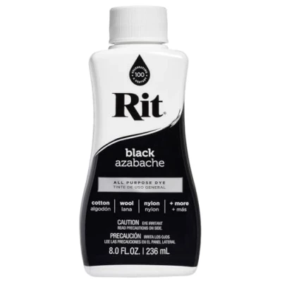 Image of Rit All Purpose Liquid Dye Black 236ml