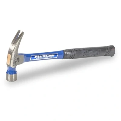 Image of Vaughan R999ML Ripping Hammer Straight Claw All Steel Milled Face 570g (20oz) VAUR999ML