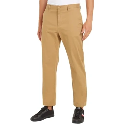 Image of Tommy Hilfiger Men&#039;s Mercer Essential Twill Chino Classic Khaki 30W / 29L