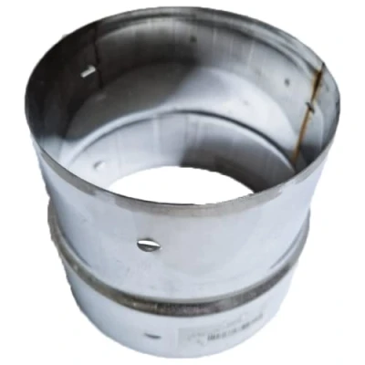 Image of Chimney Flexible Pipe Connector Stove Flue Liner Coupler Flexipipe Jointer ZK3, Ø 150 mm (5.91&quot;)