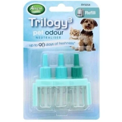 Image of 3VOLUTION PLUG IN AIR FRESHENER REFILLS TRILOGY3 AMBI PUR COMPATIBILITY 20ml (Pet ODOUR Neutraliser)