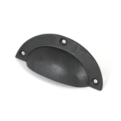 Image of From The Anvil Plain Drawer Pull Beeswax 83681