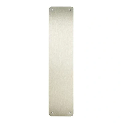 Image of Satin Stainless Steel Finger Plate 350mm x 75mm