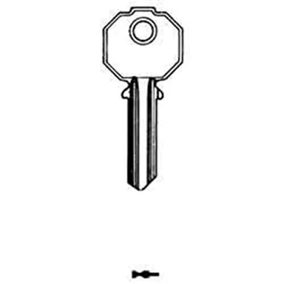 Image of Silca PF092 Cylinder Key to Suit Prefer