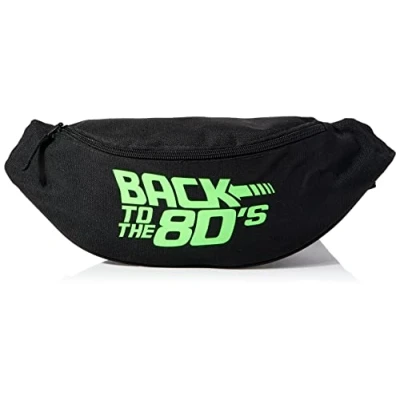 Image of lifeguardgear Back to the 80&#039;s Bum Bag (Black Green Print)