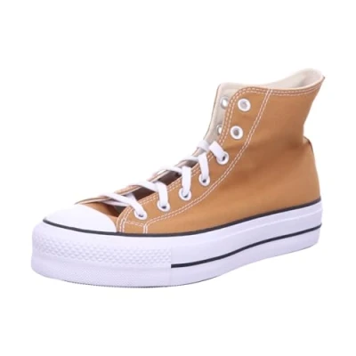 Image of Converse Chuck Taylor ALL STAR Unisex Hightop trainers, Size: 8.5, Classic taupe Textile
