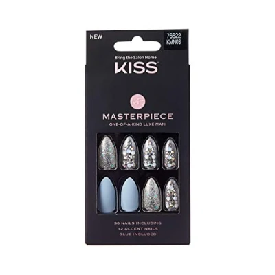 Image of Kiss Masterpiece One Of A Kind Luxe Mani Over the Top KMN03