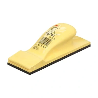 Image of 3M Hookit Hand Block 05741, 2 3/4 in x 7 in, Flat Sanding, Fast Change Out