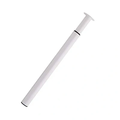 Image of Trintion Table Leg Adjustable Kitchen Worktop/Desk/Breakfast Bar Leg,60mm Diameter Height 710 1100mm(White)