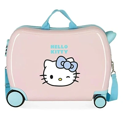 Image of Hello Kitty Wink Children&#039;s Suitcase, Blue, Talla Unica, Suitcase