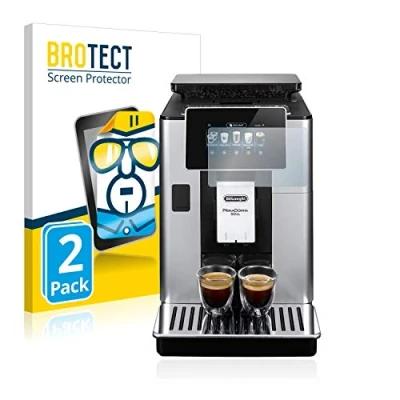 Image of brotect Screen Protector compatible with DeLonghi PrimaDonna Soul ECAM610.55.SB (2 Pack) HD Clear Protection Film