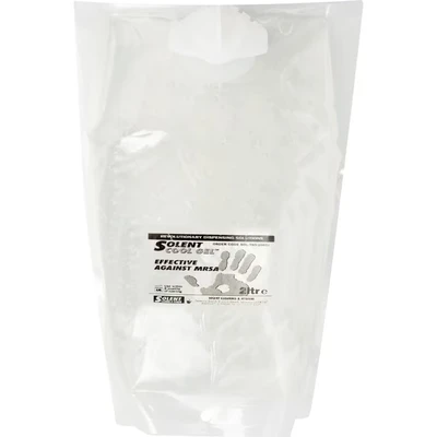 Image of Solent Cleaning Cool Gel Hand Sanitiser, 2L Pouch