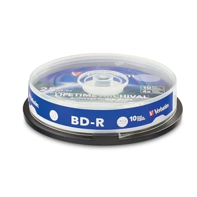Image of Verbatim 43825 25GB 4x M Disc BD R 10 Pack Spindle