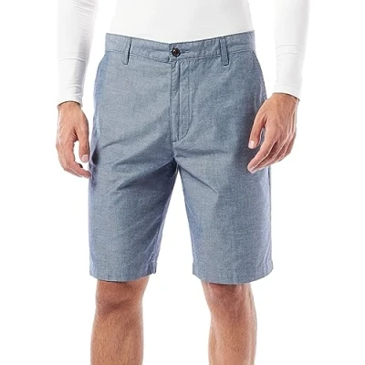 Image of Dockers Men&#039;s Perfect Short, Clarke Chambray Faded Navy, 28 W