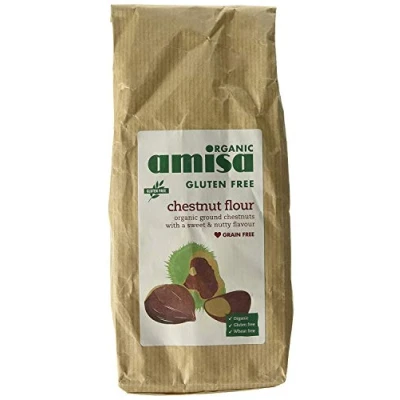 Image of Amisa Organic Gluten Free Chestnut Flour 350g Pack of 6