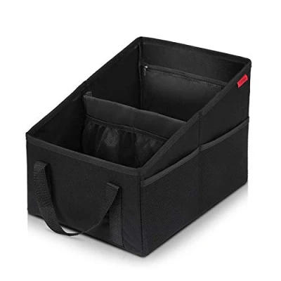 Image of YOOFAN Car Organiser Durable Oxford Seat for Kids, Front with 4 Cup Holder Storage