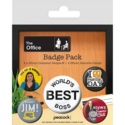 Image of Pyramid International Badge Pack, Multicolour, One Size