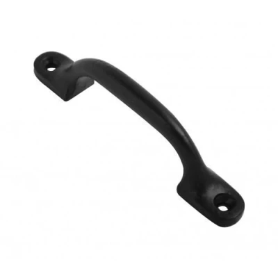 Image of Dzina Hot Bed Handle 100mm Black Japanned Pack of 1