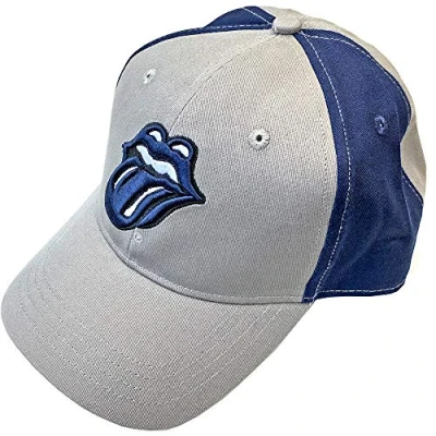Image of Rolling Stones Baseball cap Navy Tongue Grey/Blue