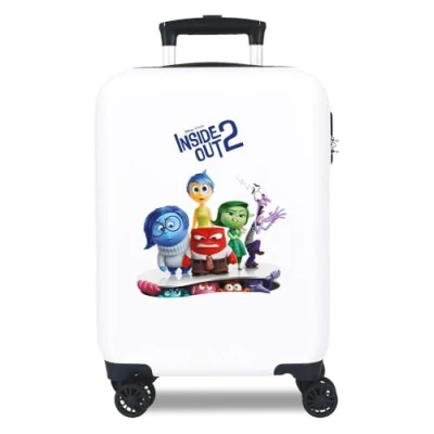 Image of Disney Inside Out 2 Cabin Suitcase, One Size, White, Suitcase