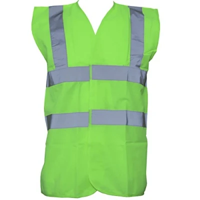 Image of Yoko Unisex Premium Hi Vis Waistcoat Vest / Jacket (L) (White)