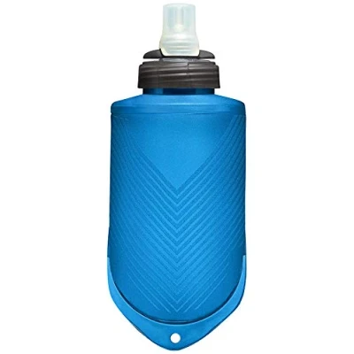 Image of Camelbak Quick Stow Collapsible Bottle Aqua, 355ml / 0.355L Pack Small Compact Collapse Drinking Drink Water Storage Store Flask Bag Hydration Running Runner Run Trail Sport Triathlon Marathon Event
