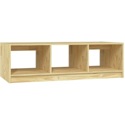 Image of vidaXL Coffee Table 110x50x34 cm Solid Pinewood