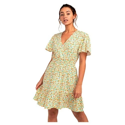 Image of Billabong Spring Light Mini Wrap Dress for Women
