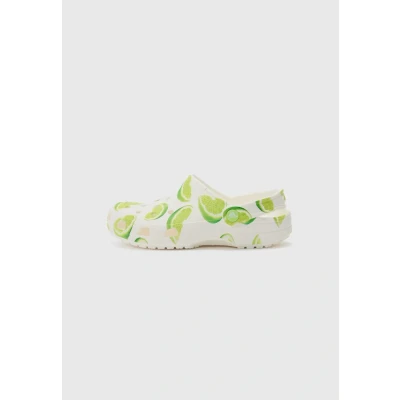 Image of Crocs Classic Fresh Fruits Unisex Clogs, Women&#039;s, Size: M4/W5, Light yellow shoes
