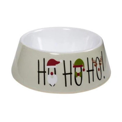 Image of Pet Brands: Ho Christmas Feeding Bowl For Dog