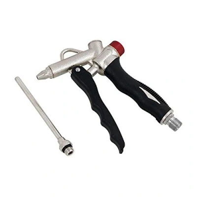 Image of air Blow/Duster Gun with Flow Regulator 110 mm Nozzle 2 Option inlets