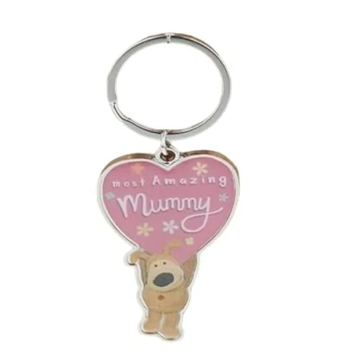 Image of Boofle Lovely Mum Flower Power Pup! Keyring Gift Idea