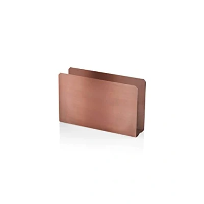 Image of The Mia Copper Napkin Holder 8 cm (H) x 13 (W) 2 (D)