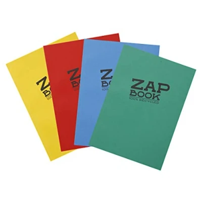 Image of Clairefontaine sketchbooks, Assorted Bright, A6