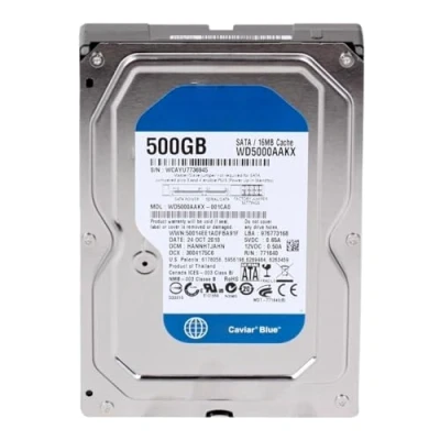 Image of BQTEC HDD Hard Drive for WD5000AAKX 500GB 7200RPM SATA III 3.5&quot; 16MB Cache