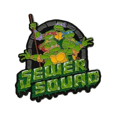 Image of Teenage Mutant Ninja Turtles Limited Edition 40th Anniversary Pin Badge