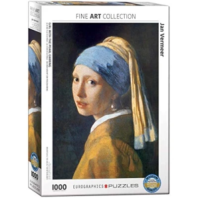 Image of Eurographics 6000 5158 Girl with the Pearl Earring by Jan Vermeer de Delft Puzzle, Various, 48 x 68 cm