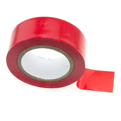 Image of kenable PVC Electrical Wire Insulation/Insulating Tape 19mm x 8m Red [8 metres]