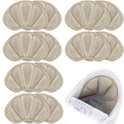 Image of Tsathoggua Back of Heel Cushion Inserts, Self Adhesive Grips Pads for Shoe Too Big, Protectors Guards Liners Women Men Preventing Blisters, Improved Fit (Beige)